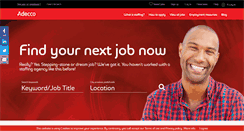 Desktop Screenshot of adecco.ca