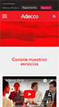 Mobile Screenshot of adecco.com.co