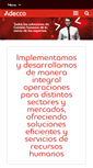 Mobile Screenshot of adecco.com.pe