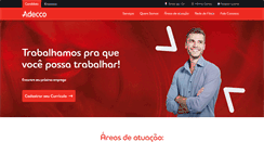 Desktop Screenshot of adecco.com.br